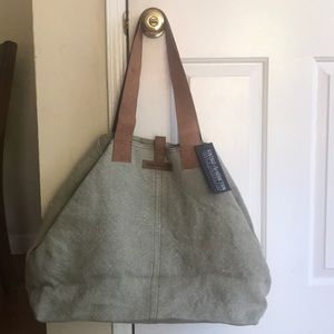 NEVER USED Vintage Addiction Jute Shoulder Bag